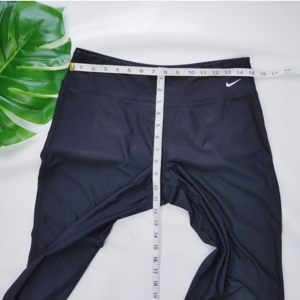 Nike‎ FitDry Crop Pants Side Slit EUC! Sz Medium - Picture 4 of 8